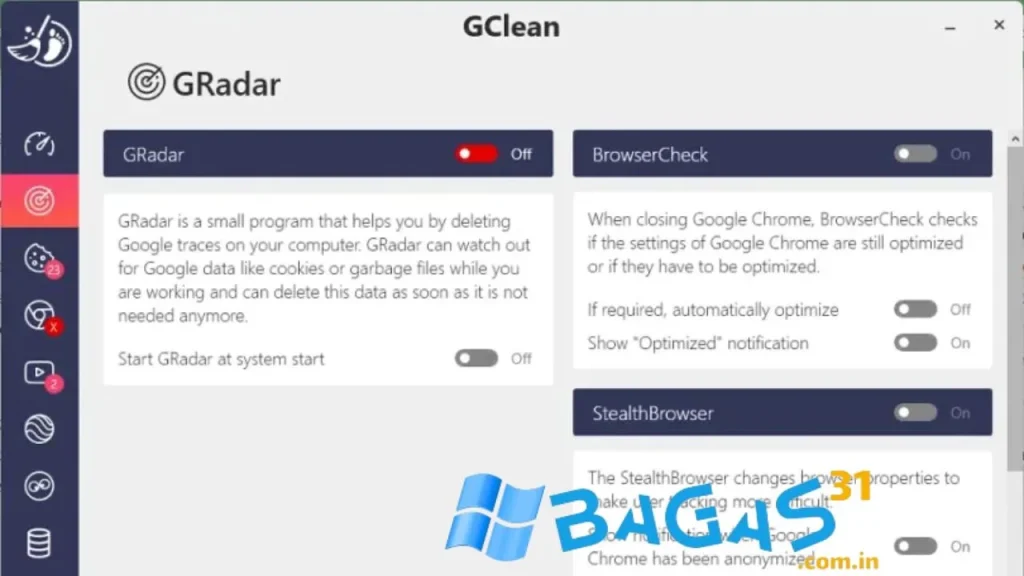 Abelssoft GClean (GoogleClean) 2023