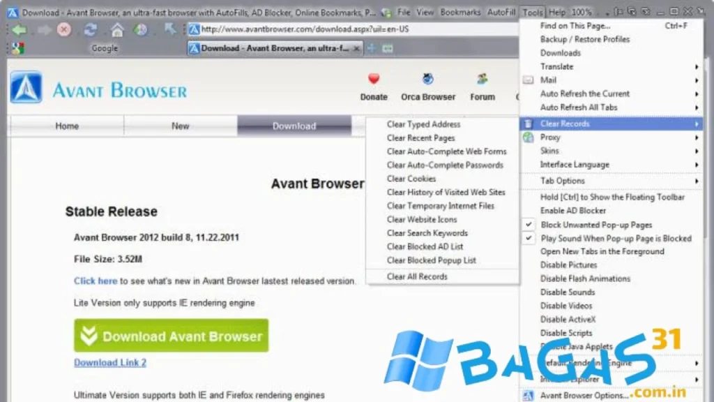 Avant Browser Ultimate 2020