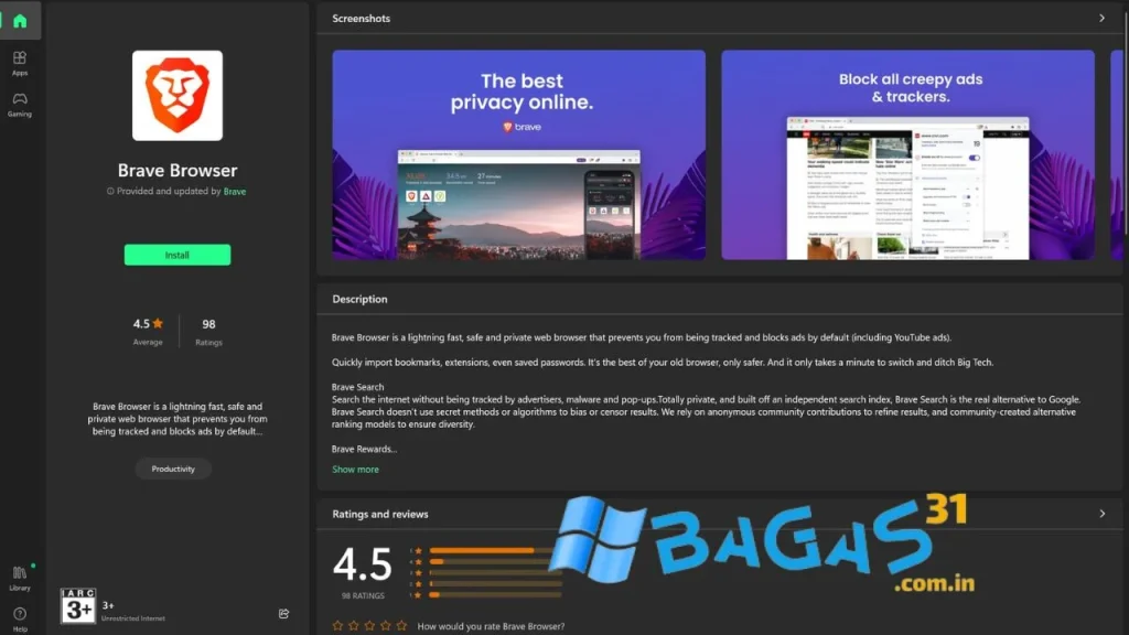 Brave Browser 64Bit