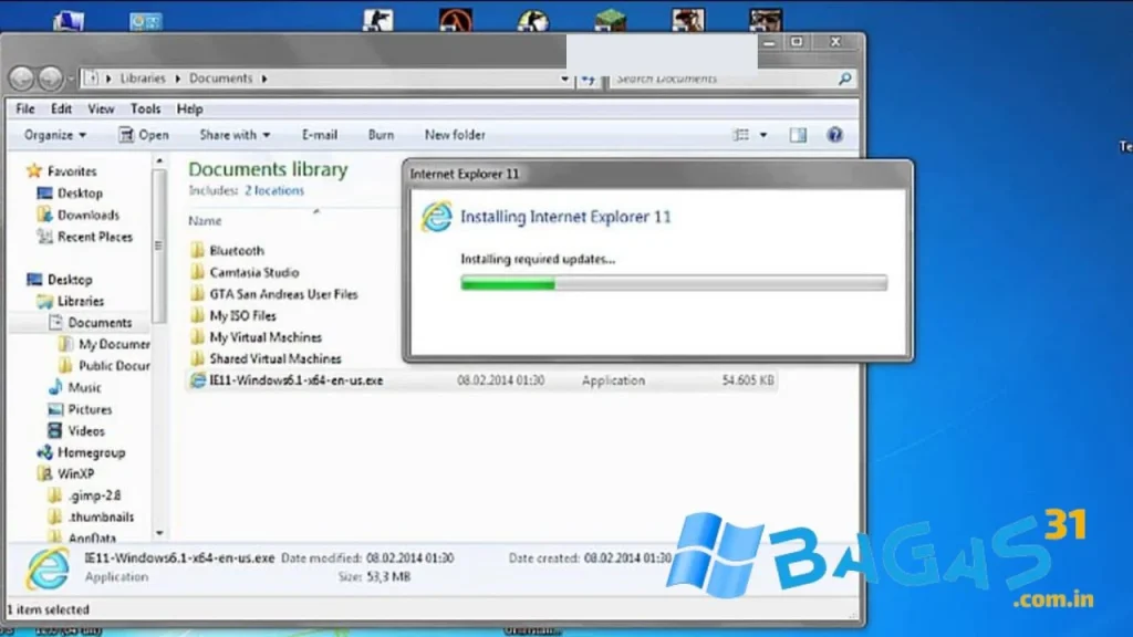 Internet Explorer 11 Arabic Win7