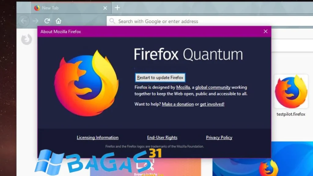 Mozilla Firefox Quantum Deutsch 64Bit