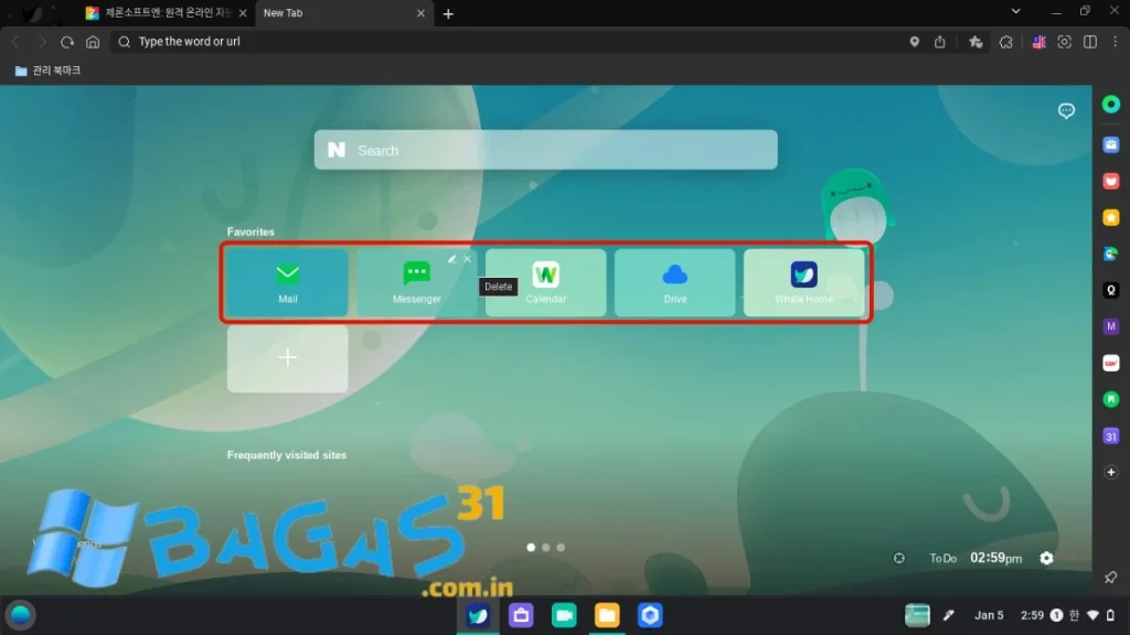 Whale Browser 64Bit