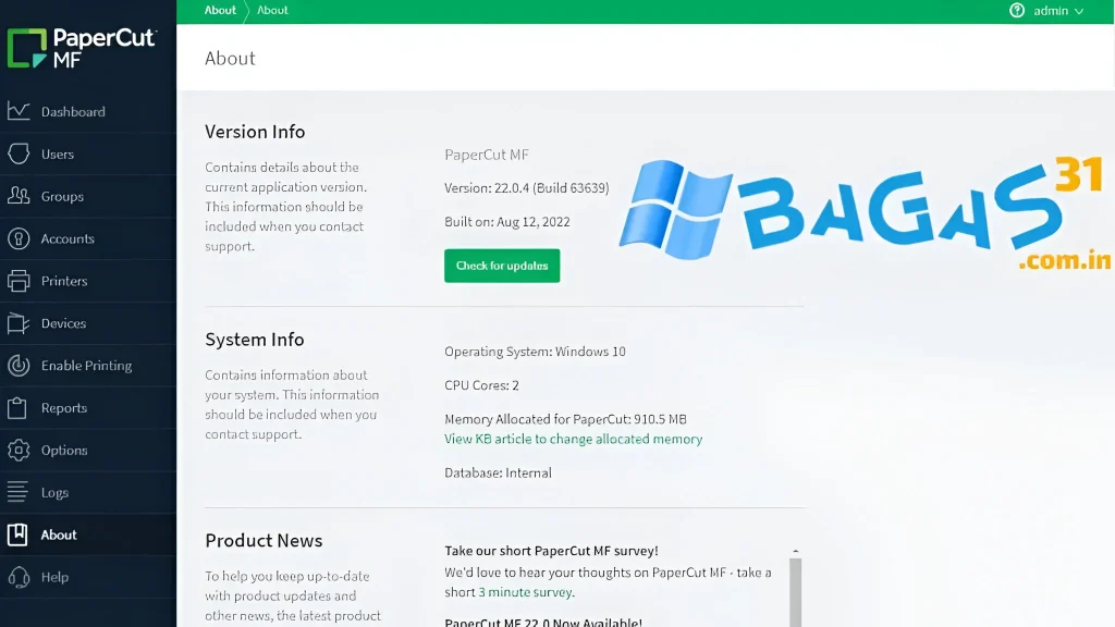 PaperCut MF 64Bit
