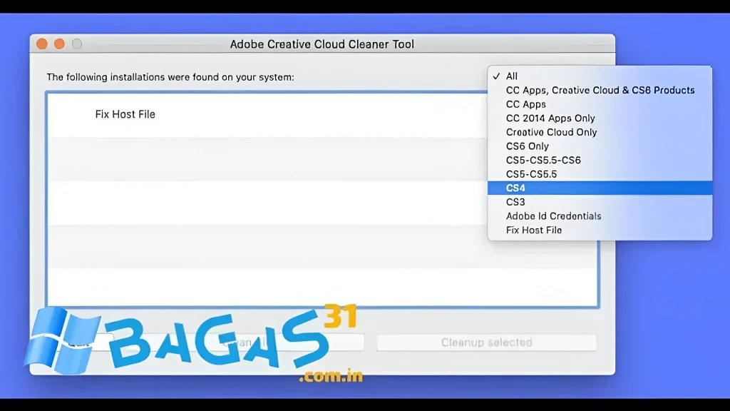 Adobe Creative Cloud Cleaner Tool
