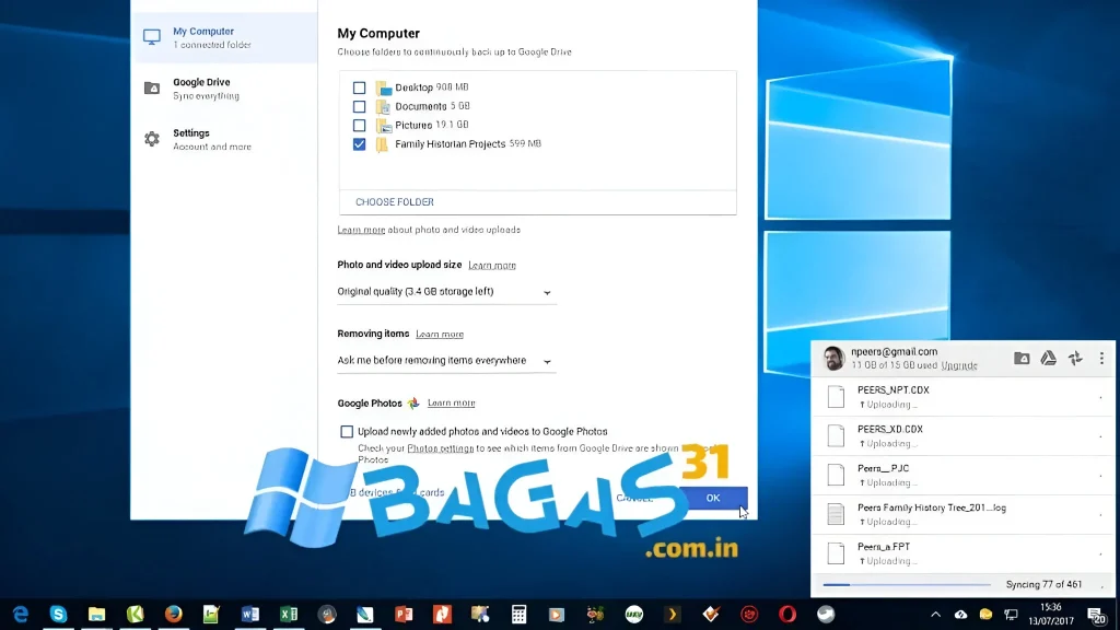 Google Drive Backup and Sync
