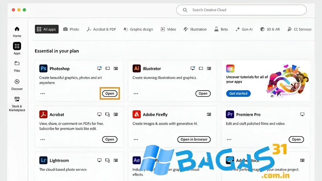 Adobe Creative Cloud Desktop App