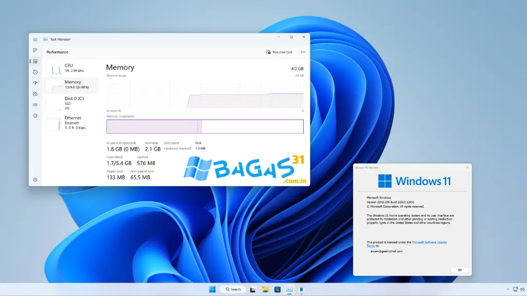 Download Windows 11 Lite ISO Bagas31